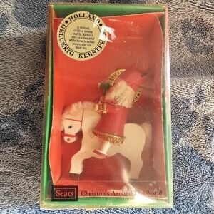 VINTAGE “CHRISTMAS AROUND THE WORLD” HOLLAND ORNAMENT-SEARS/KURT S ADLER 1980